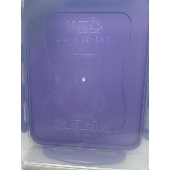Lock & Lock Lock N Lock Food & Storage Container Rectangular 2.7 L / HPL832 - Picture 4 of 5